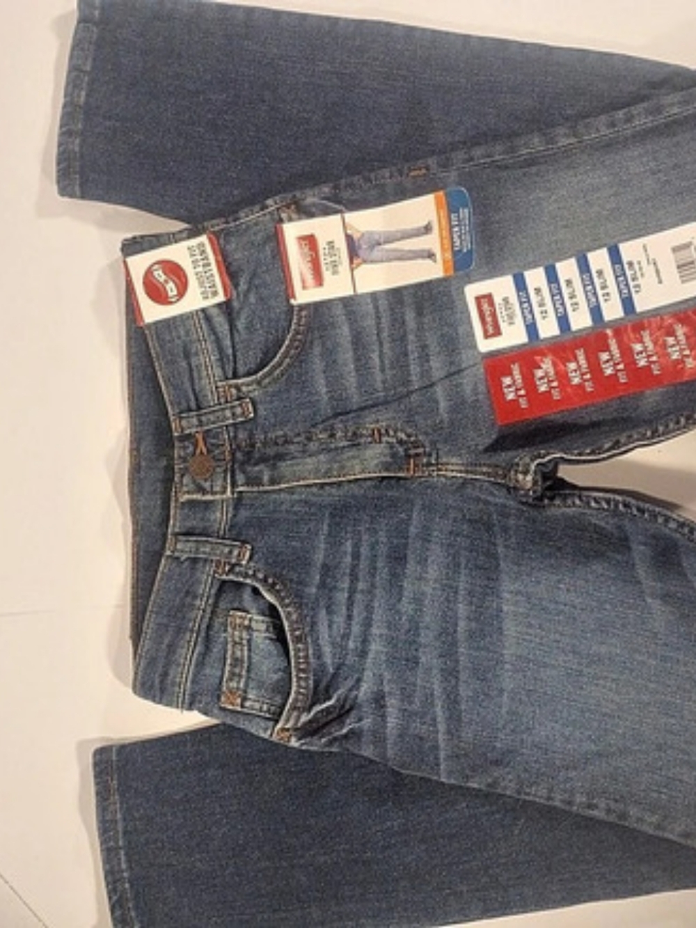 Wrangler Premium Performance Series Slim Jeans Blue Waist 12 NWT